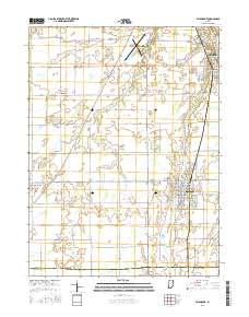 Fairmount 2016 topographic map thumbnail