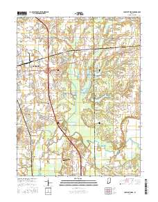 Chestnut Ridge 2016 topographic map thumbnail