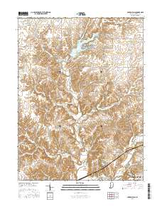 Clinton Falls 2016 topographic map thumbnail