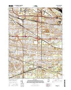 Highland 2016 topographic map thumbnail