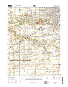 Kokomo West 2016 topographic map thumbnail