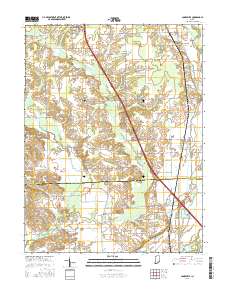 Jonesville 2016 topographic map thumbnail