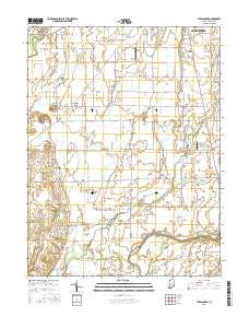 Lewis Creek 2016 topographic map thumbnail