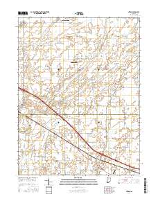 Lizton 2016 topographic map thumbnail