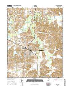 Huntingburg 2016 topographic map thumbnail