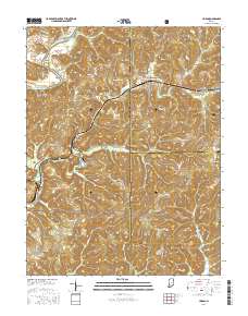Huron 2016 topographic map thumbnail