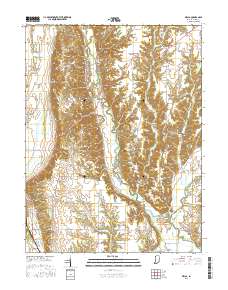 Mecca 2016 topographic map thumbnail