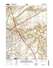 Lafayette East 2016 topographic map thumbnail