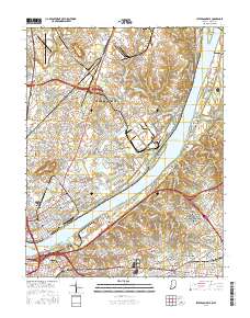 Jeffersonville 2016 topographic map thumbnail
