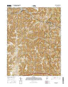 Milltown 2016 topographic map thumbnail