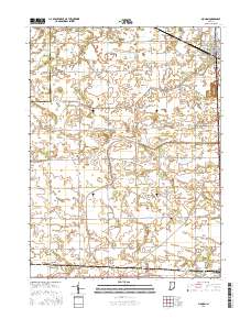 Monon 2016 topographic map thumbnail
