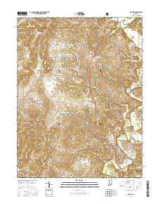 Oolitic 2016 topographic map thumbnail