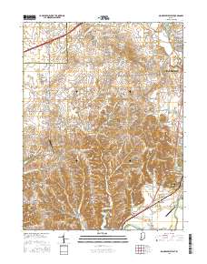 Mooresville West 2016 topographic map thumbnail