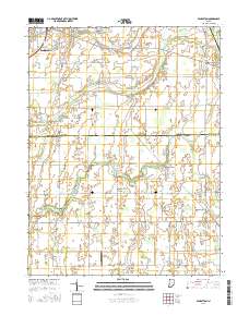 Pendleton 2016 topographic map thumbnail