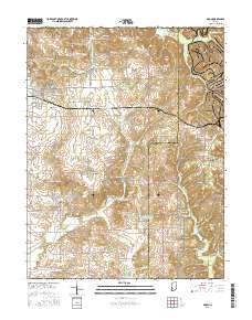 Odon 2016 topographic map thumbnail