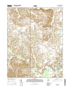 Otwell 2016 topographic map thumbnail