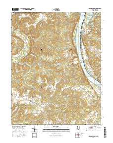 New Amsterdam 2016 topographic map thumbnail