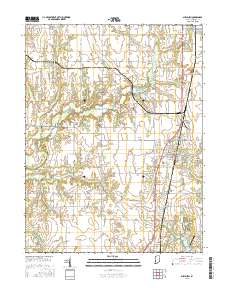 Shelburn 2016 topographic map thumbnail