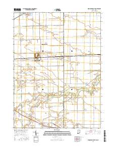 Woodburn South 2016 topographic map thumbnail