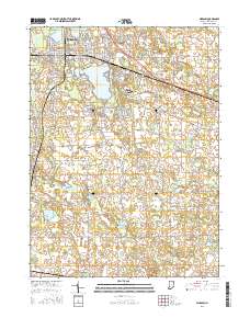 Warsaw 2016 topographic map thumbnail