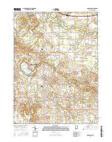Shipshewana 2016 topographic map thumbnail