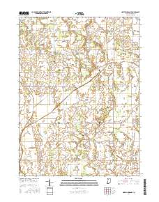 North Judson SE 2016 topographic map thumbnail