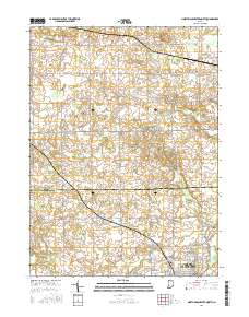 North Manchester North 2016 topographic map thumbnail