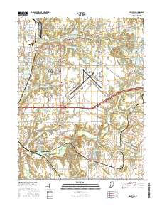 Seelyville 2016 topographic map thumbnail