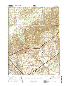 Springville 2016 topographic map thumbnail