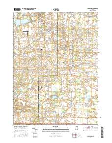 Churubusco 2016 topographic map thumbnail