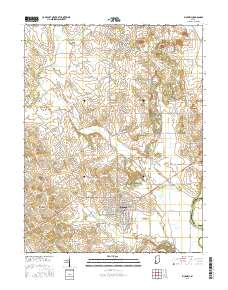 Bicknell 2016 topographic map thumbnail