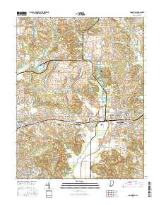 Boonville 2016 topographic map thumbnail