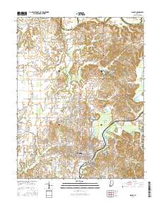 Jasper 2016 topographic map thumbnail