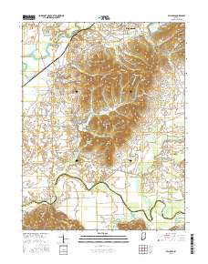 Vallonia 2016 topographic map thumbnail