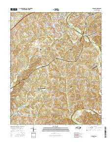 Advance 2016 topographic map thumbnail