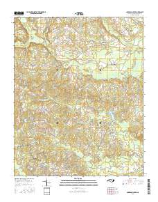 Anderson Creek 2016 topographic map thumbnail