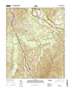 Ansonville 2016 topographic map thumbnail