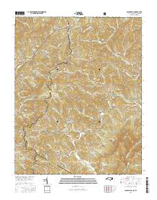 Baldwin Gap 2016 topographic map thumbnail
