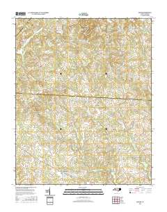 Banoak 2016 topographic map thumbnail