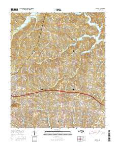 Bayleaf 2016 topographic map thumbnail
