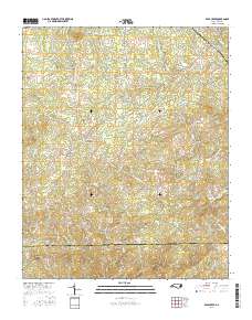 Bear Creek 2016 topographic map thumbnail