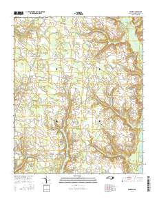 Bearskin 2016 topographic map thumbnail