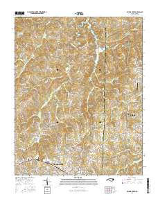 Belews Creek 2016 topographic map thumbnail