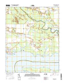 Belhaven 2016 topographic map thumbnail