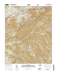Black Mountain 2016 topographic map thumbnail