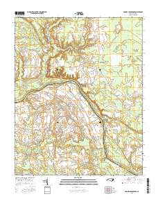 Boones Crossroads 2016 topographic map thumbnail