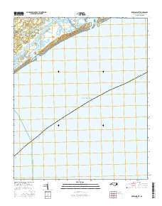 Browns Inlet 2016 topographic map thumbnail