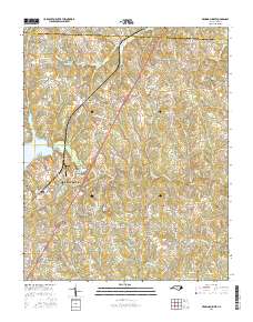 Browns Summit 2016 topographic map thumbnail