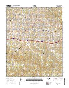 Burlington 2016 topographic map thumbnail