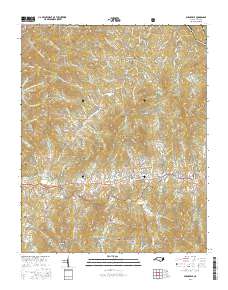Burnsville 2016 topographic map thumbnail